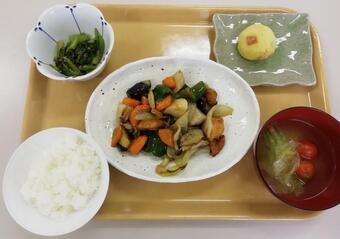 瞬の地元野菜を使って