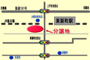 平井分譲地地図