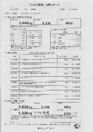 結果レポート